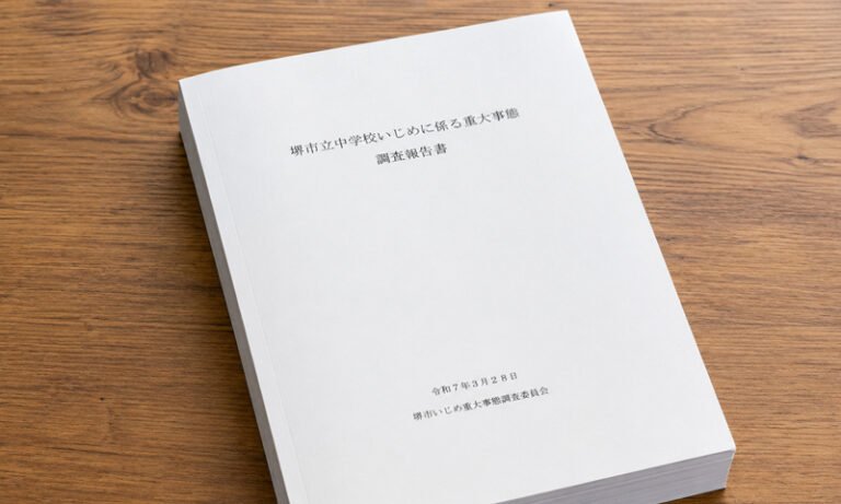 堺市立中いじめ重大事態　調査報告書の要点