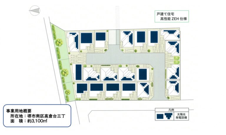 泉北ニュータウン高倉台でフジ住宅と協定締結