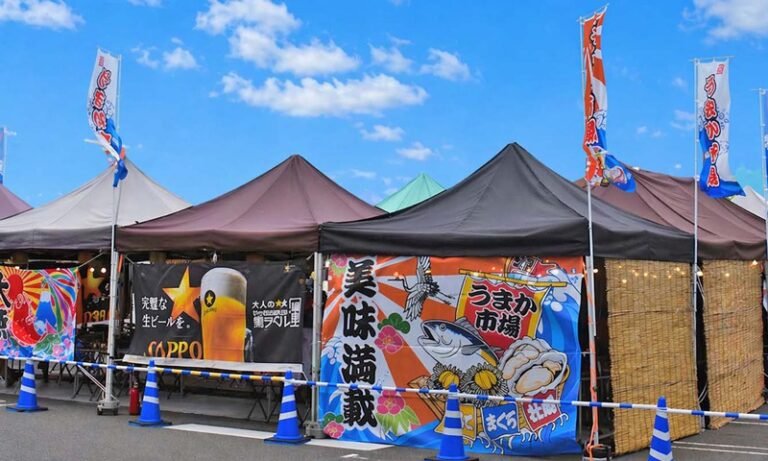 アリオ鳳でセルフ浜焼きイベント「出張！うまか市場」開催