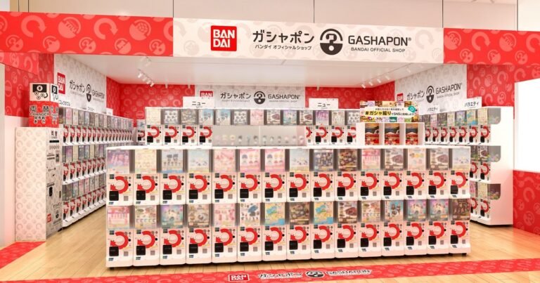 イオンモール堺北花田にバンダイ公式「ガシャポン」4月24日オープン