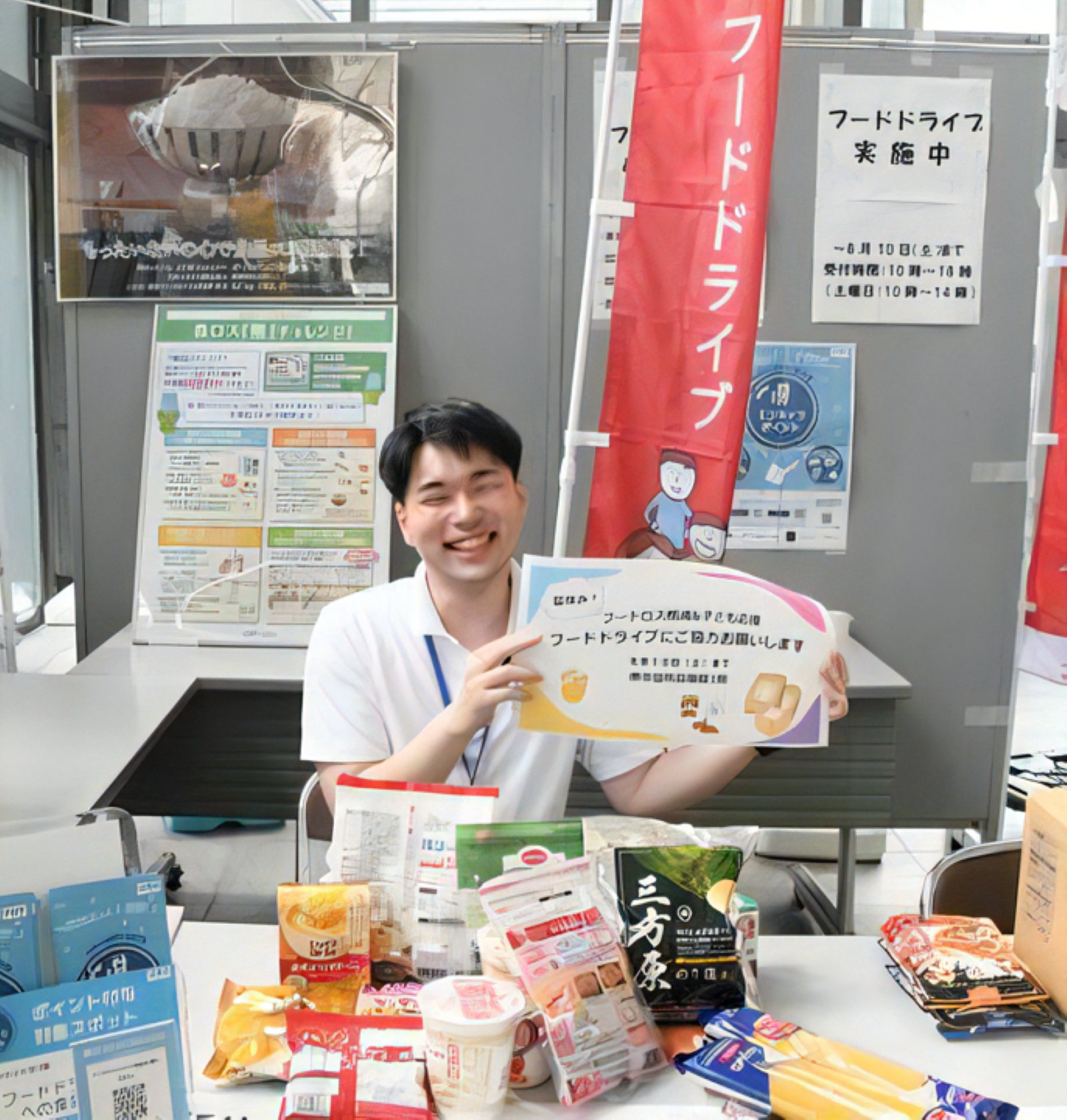 過去の受付の様子