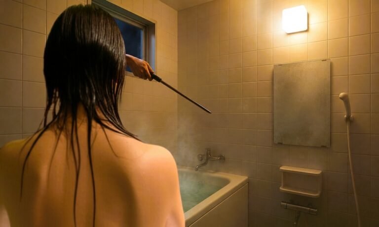 女性が入浴中、浴室に棒状のものが差し込まれる　7月11日