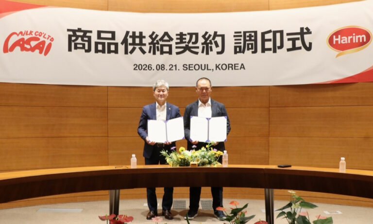 堺の浅井乳業、韓国食品大手「ハリム」の日本総代理店に　日本市場へ本格展開