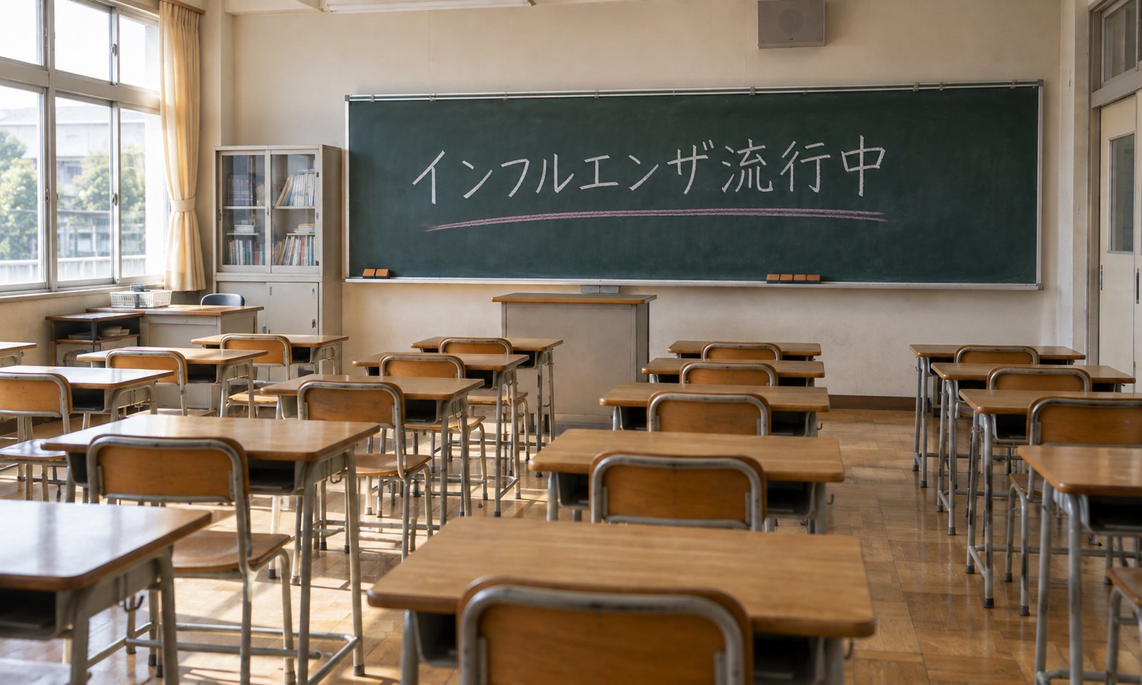 小学校の教室のイメージ画像