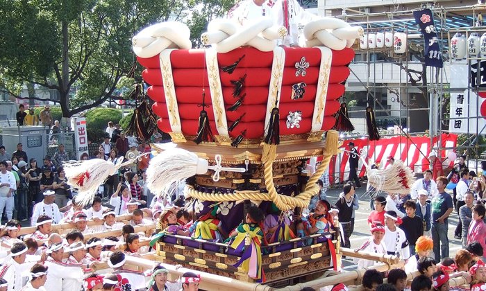 菅原神社と開口神社で八朔祭　堺旧市街の南北で9月11日からふとん太鼓