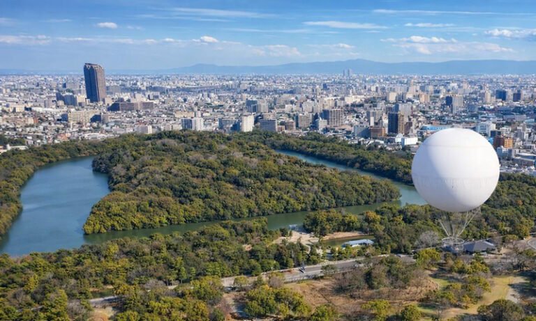 おおさか堺バルーン1周年　10月は夜間運行や記念グッズ、ステッカーも