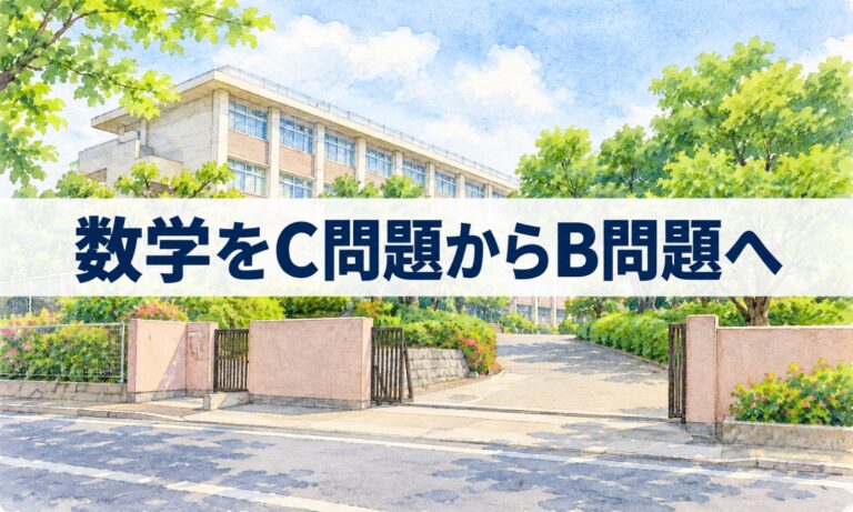 鳳高校の2027年度入試　数学の難易度を最高から中間に引き下げ