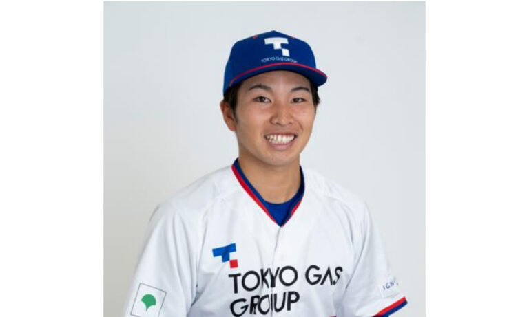 堺市出身の越川海翔選手、阪神がドラフト6位指名　東京ガス所属の強肩捕手