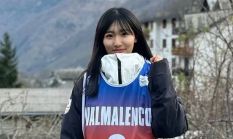 堺市出身の女子モーグル・見瀬クレア選手、グルメ杵屋とスポンサー契約